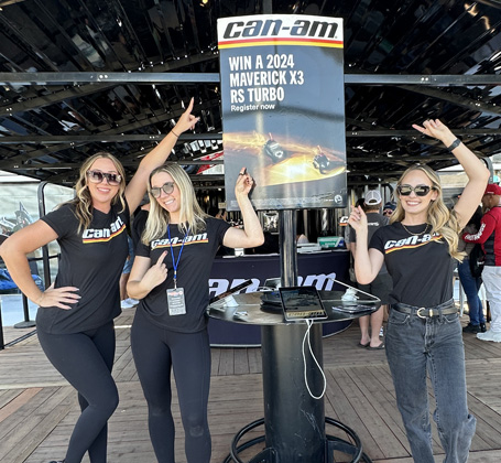 trade show booth staff California