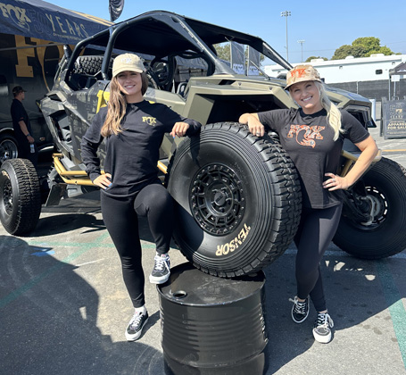 promo models for California trade show booth