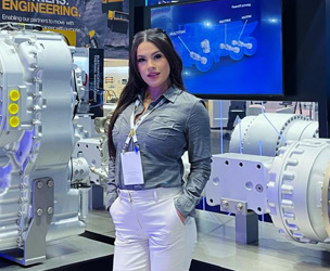 technology convention promotional models