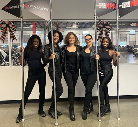 trade show staff team
